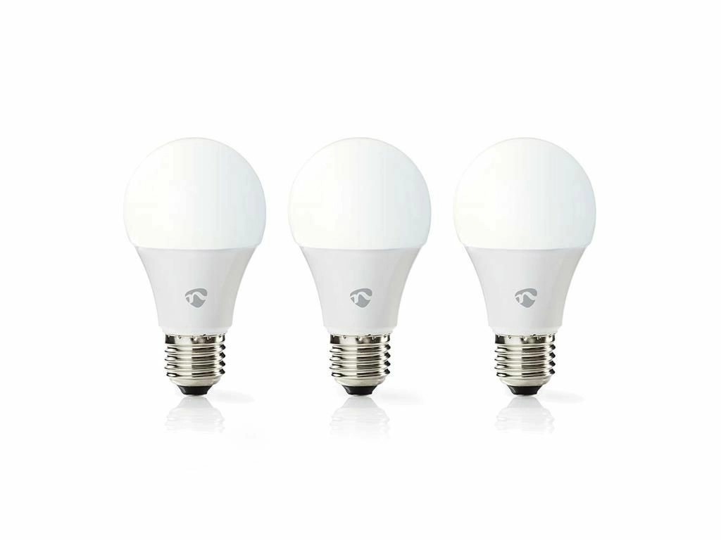 bec led smart wifi nedis, e27, 9w, 806lm, 2700k-6500k, set 3 bucati - imagine 17